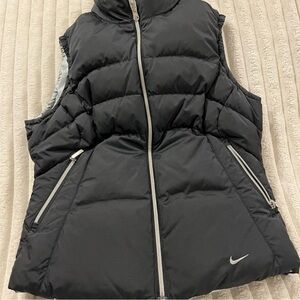 Nike Women's Black Puffer Vest